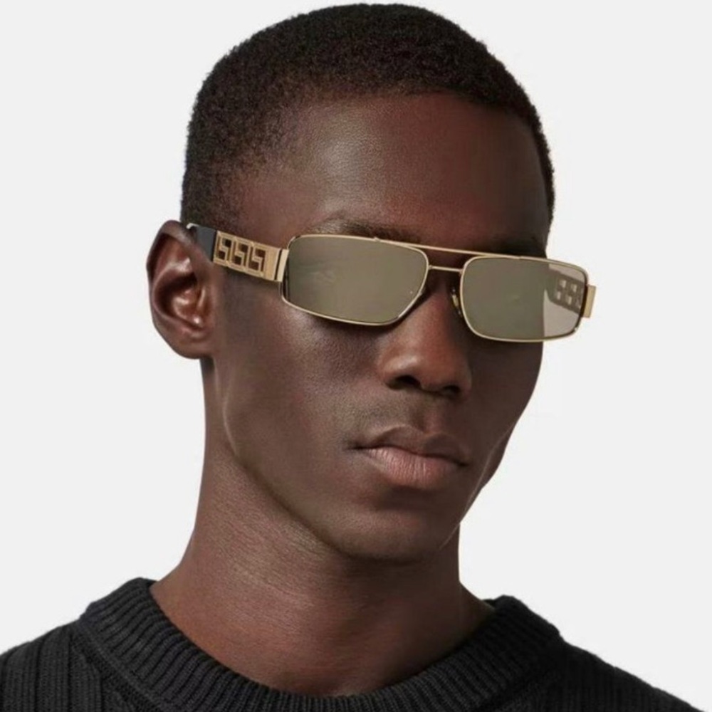 NEW VE2257 10025A UNISEX SUNGLASSES VERSACE VE2257 1002/5A EYEWEAR MOD 2257